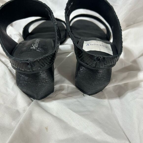 Antelope Leather Heeled Sandals - Amelia - Picture 3 of 6
